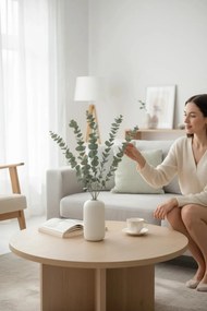 Stewehome Σετ 5 τεμαχίων τεχνητών ευκαλύπτων με αληθοφανή υφή Πράσινο