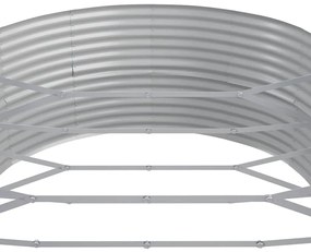 vidaXL Ζαρντινιέρα Ανθρακί 544x100x36εκ Ατσάλι με Ηλεκτρ. Βαφή Πούδρας