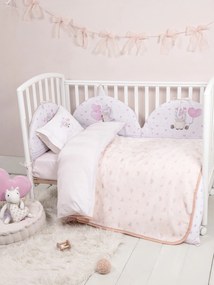 Κουβέρτα Βελουτέ Κούνιας 110x140 - Luni Uni 5206482168008