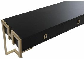 Τραπεζάκι Καφέ DKD Home Decor 150 x 36 x 48 cm Μέταλλο Ξύλο Αλουμίνιο