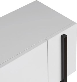 Έπιπλο τηλεόρασης Nexus Megapap χρώμα λευκό 180x30x45,5εκ.
