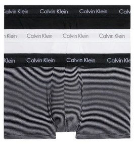 Εσώρουχα και μποξεράκια εγκυμοσύνης Calvin Klein Jeans  LOW RISE TRUNK 3 PACK BOXER MEN