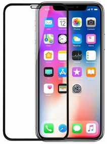 TechWave 5D Full Glue Tempered Glass for iPhone XR / 11 black