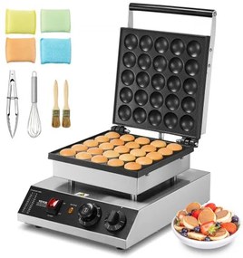 VEVOR 25PCS 43mm Mini Dutch Pancake Maker Commercial Dorayaki Baker 1700W
