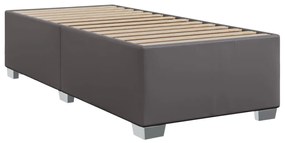 ΚΡΕΒΑΤΙ BOXSPRING ΜΕ ΣΤΡΩΜΑ ΓΚΡΙ 90X190 ΕΚ. ΑΠΟ ΣΥΝΘΕΤΙΚΟ ΔΕΡΜΑ 3288402