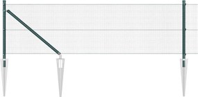 vidaXL Στύλος Περιφράξεων Πράσινο 25 x 0,4 μ (12 x 12 mm δικτύωση)