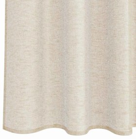 vidaXL Κουρτίνες με κουρτίνες 2 pcs Άμμος 140x140εκ Πολυεστέρας