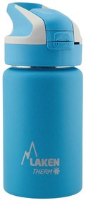 Παγούρι - Θερμός 350ml Με Καλαμάκι Laken Σιέλ