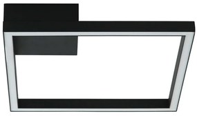 Φωτιστικό Οροφής - Πλαφονιέρα 2029 Led 3000K 12W Sandy Black Aluminum,Acrylic