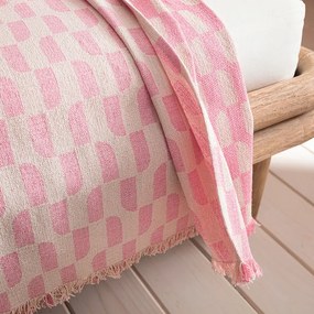 Ριχτάρι Τριθέσιου Denise Gum Pink 180X310cm - Gofis Home 518/23