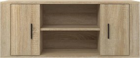 vidaXL Έπιπλο Τηλεόρασης Sonoma Δρυς 100x35x40 εκ. Επεξ. Ξύλο