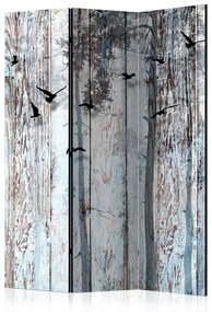 Διαχωριστικό με 3 τμήματα - Rustic Boards [Room Dividers] 135x172