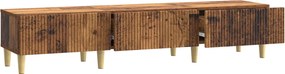vidaXL Ντουλάπι TV 147 x 34,5 x 30 cm Παλαιωμένο ξύλο