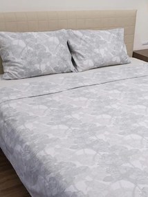 Σεντόνια Υπέρδιπλα 235x270 Σετ 4 Τεμ. Sunshine Cotton Feelings 2032 Grey