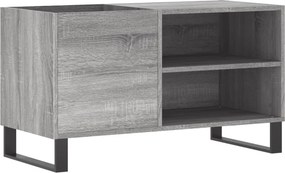 vidaXL Δισκοθήκη Γκρι Sonoma 85 x 38 x 48 εκ. από Επεξεργασμένο Ξύλο