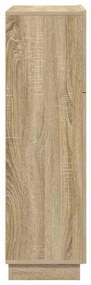 vidaXL Γραφείο Sonoma Δρυς 71.5 x 31.5 x 106.5 εκ Επεξεργασμένο ξύλο