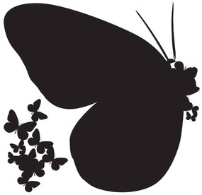 Διακοσμητικά αυτοκόλλητα τοίχου Butterflies Silhouettes Ango