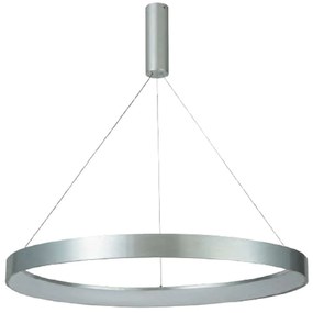 Φωτιστικό Οροφής 77-8145 Led 80cm Amaya Nickel Mat Homelighting Aluminum,Acrylic
