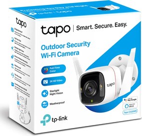TP-LINK smart camera Tapo-C320WS, 2K QHD, outdoor, two-way audio, V. 1.0