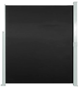 vidaXL Σκίαστρο Πλαϊνό Συρόμενο Μαύρο 140 x 300 εκ.