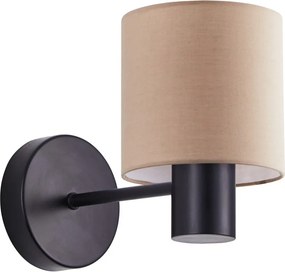 Απλίκα Τοίχου Homelighting 77-8882 Black/Brown