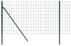 Συρματόπλεγμα Περίφραξης Πράσινο 1x25 μ. Γαλβανισμένο Ατσάλι - Πράσινο