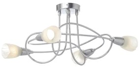 Σποτ Φωτιστικό Οροφής Μεταλλικό 4Χ40W E14 KAMET ACA-MC542GAB4-Μπρονζέ MC542GAB4