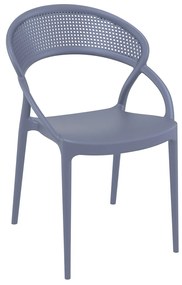 Siesta Sunset/PL* Chair Dark Grey metax-01-00-2467 διάστ.56.0000 x 54.0000 x 82.0000