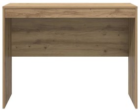 vidaXL Γραφείο artisan δρυς 100 x 50 x 76 εκ. Επεξεργασμένο ξύλο