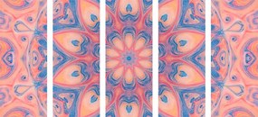 Υπνωτικό Mandala εικόνας 5 μερών