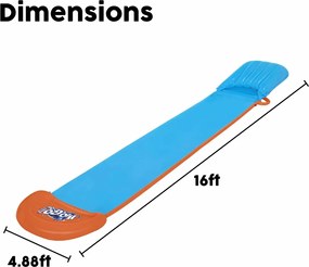 Τσουλήθρα Nερού Bestway Tsunami 488 x 82 cm Ολισθητήρας