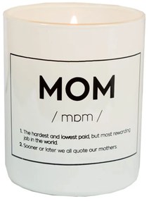 Κερί Σε Γυάλινο Δοχείο DC0423 Mom 7.5x12cm Fisura Paraffin
