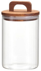 Γυάλινο Δοχείο Τροφίμων με καπάκι και χωρητικότητα 0.9lt