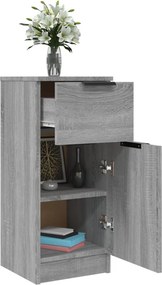 vidaXL Ντουλάπι Γκρι Sonoma 30x30x70 εκ. από Επεξεργασμένο Ξύλο