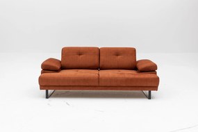 2-Seat Sofa-Bed Mustang - Orange Orange