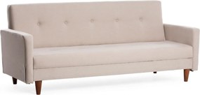 3-Seat Sofa-Bed Hiko - Cream Cream
