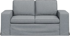 vidaXL Καναπές Ανοιχτό γκρι