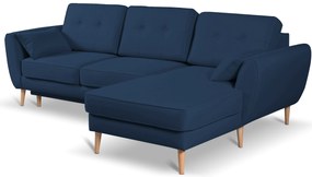 Γωνιακός καναπές Candela-Mple Skouro-Αριστερή