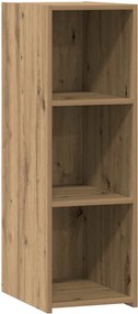 vidaXL Πλαϊνό γραφείο Artisan Δρυς 30 x 41 x 93 εκ Επεξεργασμένο Ξύλο