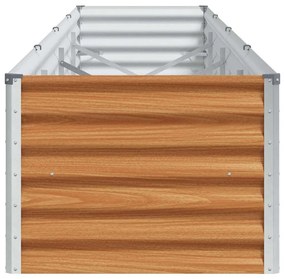 vidaXL Υπερυψωμένη Ζαρντινιέρα 390 x 50 x 36 εκ. Επικαλυμμένος Χάλυβας