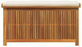 vidaXL Κουτί Μαξιλαριών Εξ. Χώρου 113x50x60,5 εκ. Μασίφ Ξύλο Ακακίας