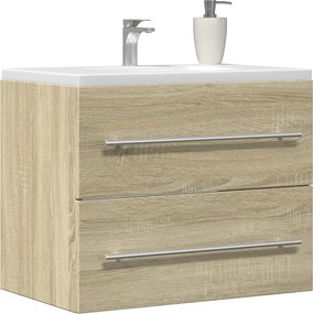 vidaXL Ντουλάπι Νιπτήρα Sonoma Δρυς 60 x 38,5 x 48 εκ. από Επεξ. Ξύλο