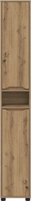 vidaXL Ντουλάπι Μπάνιου Artisan Oak 30,5 x 30 x 195 εκ