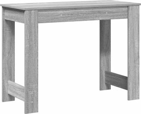 vidaXL Γραφείο Γκρι Sonoma 100x45x75 εκ. από Επεξεργασμένο Ξύλο
