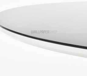 Simple Τραπέζι Ξύλο / Γυαλί / Μέταλλο 120x120x76