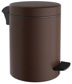 Κάδος Απορριμμάτων Μπάνιου (Φ23x32) Pam &amp; Co 8lt 500 Wenge Matte