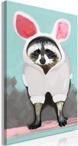 Πίνακας - Raccoon or Hare? (1 Part) Vertical - 40x60