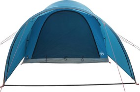 vidaXL Σκηνή τούνελ 370 x 275 x 210 εκ Μπλε Πολυεστέρας και Χάλυβας