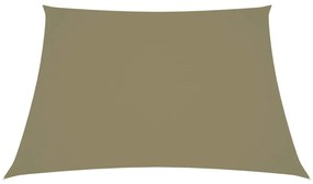 Πανί Σκίασης Τραπέζιο Μπεζ 3/4 x 3 μ. από Ύφασμα Oxford - Μπεζ