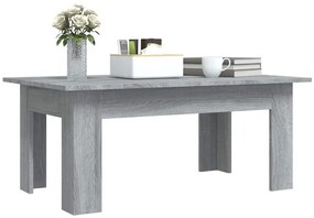 vidaXL Τραπεζάκι Σαλονιού Γκρι Sonoma 100x60x42 εκ. Επεξεργασμένο Ξύλο